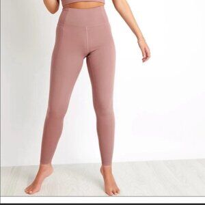 Girlfriend Collective Blush Pink High Rise Leggings